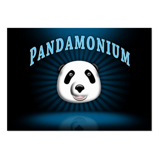 panda business card templates