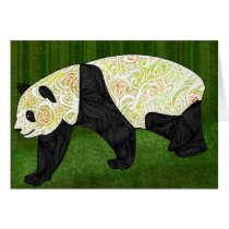 Panda Greeting Card