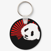 panda. circle. keychains by asyrum panda. circle. keychains