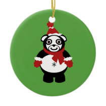 panda claus ornament ornaments