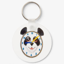 Panda-clock, keychains