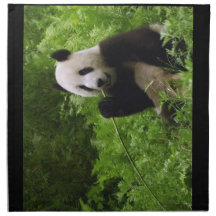 Panda Cloth Napkins