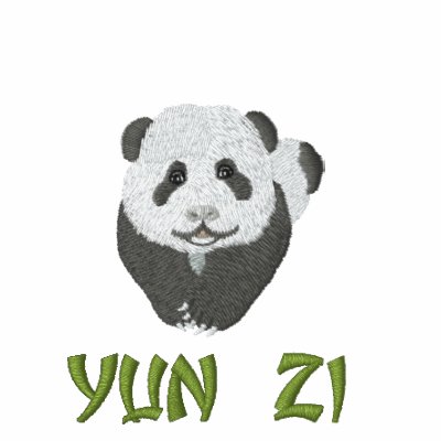 panda cub embroidered shirt panda cub embroidered shirt