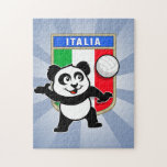 Panda del voleibol de Italia Rompecabezas Con Fotos