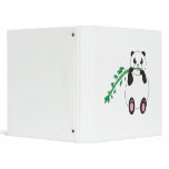 Panda Eating Bamboo Avery Binder