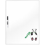 Panda Eating Bamboo Dry Erase Board