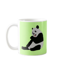 Panda Eating Mugs