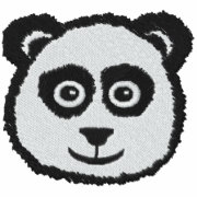 Panda Embroidered Hoodies embroideredshirt