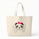 Panda Face & Crossbones Bag