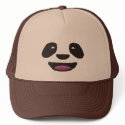 Panda face hats by CarbonClothing Panda face hats