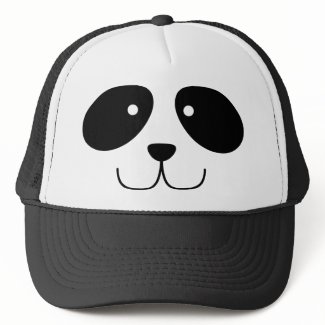 Panda Face Hat hat