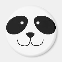 Panda Face Magnet