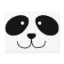 Panda Face Postcard