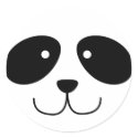 Panda Face Stickers