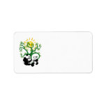 Panda Family Tree Address Label