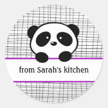 Panda From the Kitchen Of Stickers