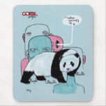 PANDA FUN MOUSE PAD
