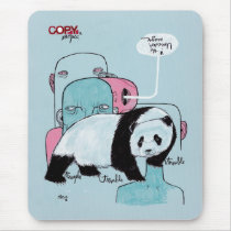 PANDA FUN MOUSE PAD mousepads