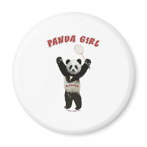 Panda Girl Badminton