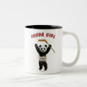 Panda Girl Hockey Bear Mug