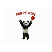 Panda Girl Ping Pong