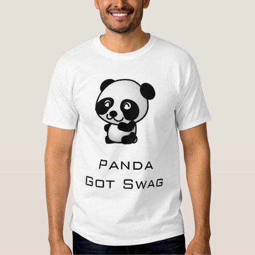 Panda Got Swag TShirt Zazzle