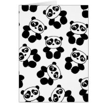 Panda Greeting Card