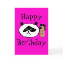 panda, Happy, Birthday cards