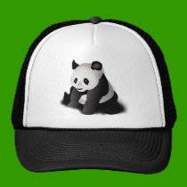 Panda Hat hats