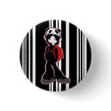 Panda Hat Button by aikiri Panda Hat Button