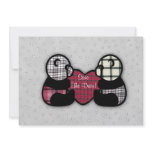 Panda Heart Save The Date Invite
