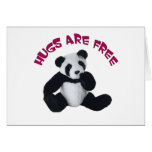 Panda hug card