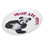 Panda hug Plate 10"