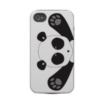 Panda Hugs Case Tough Iphone 4 Case