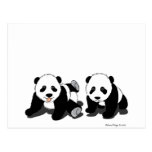 Panda Hugs Postcards