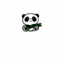 Panda Icon Front t-shirts