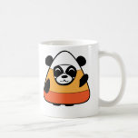 Panda in Candy Corn Costume Mugs