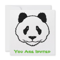 Panda Invitation / Card