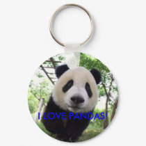 panda keychain, I LOVE PANDAS!