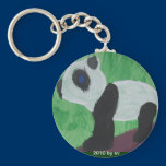Panda Kids Art Keychain keychains