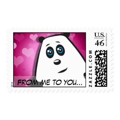 Panda Love Postage