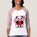Ladies 3/4 Sleeve Raglan (Fitted)