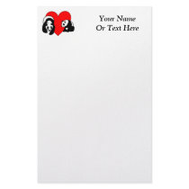 Panda Love stationery