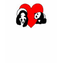 Panda Love t-shirts