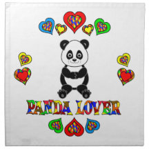 Panda Lover Napkin