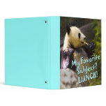 Panda Lunch Binder