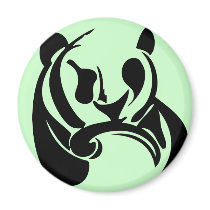 Panda magnets by efox_photog_designer Panda magnets