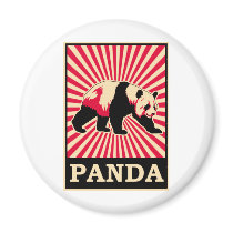 Panda Refrigerator Magnets