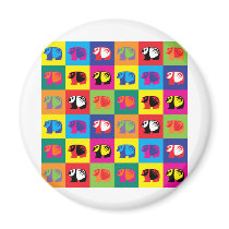 Panda Magnets