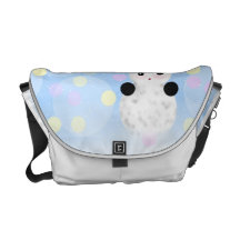 Panda Messenger Bag
